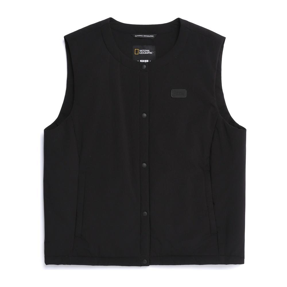 N253WPV010 레아 초경량 여성 패딩 베스트 BLACK