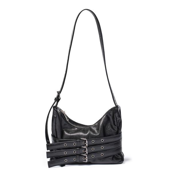 벨트백 trio belt mug bag M goat black