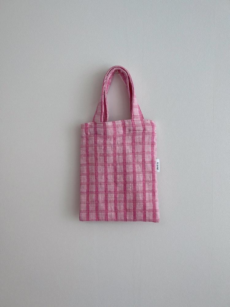 Low Mini Bag : Check (로우미니백 체크)
