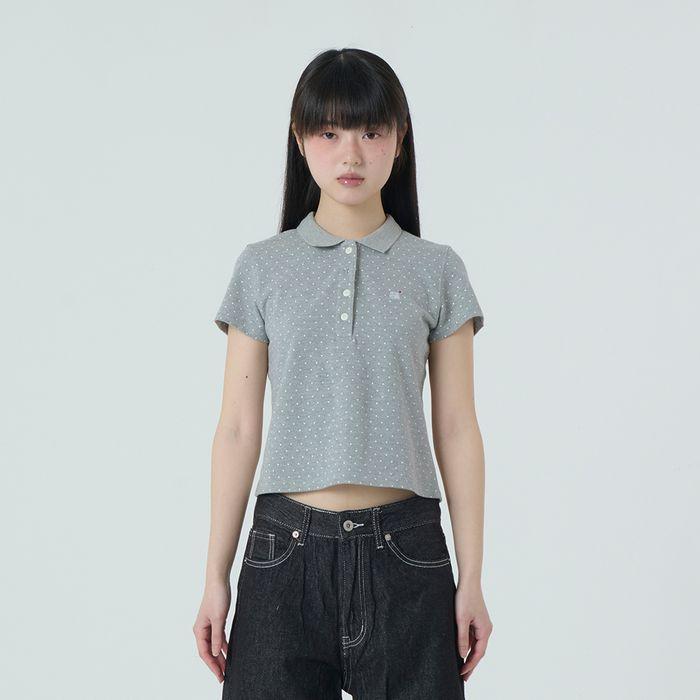 DOT PK T-SHIRTS [GREY]