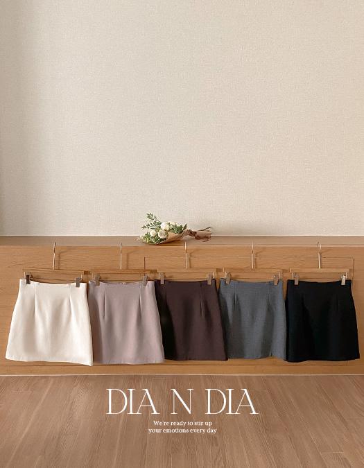 리썸데이 [단독][🍸 ⋆˳°✩제일.잘나가✌️] [ 💓 Dia ] H 모터닝 윈터 스커트 (5color)(기모)(미니/겨울/치마/h라인/데일리/데이트/하객룩/연말룩/베스트할인/겨울)