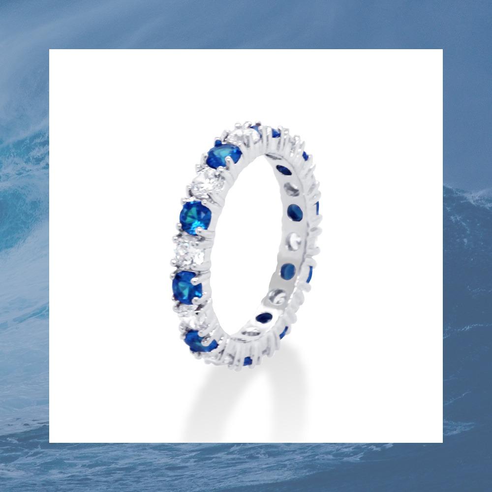 [NCT 착용] 블루 러버 반지