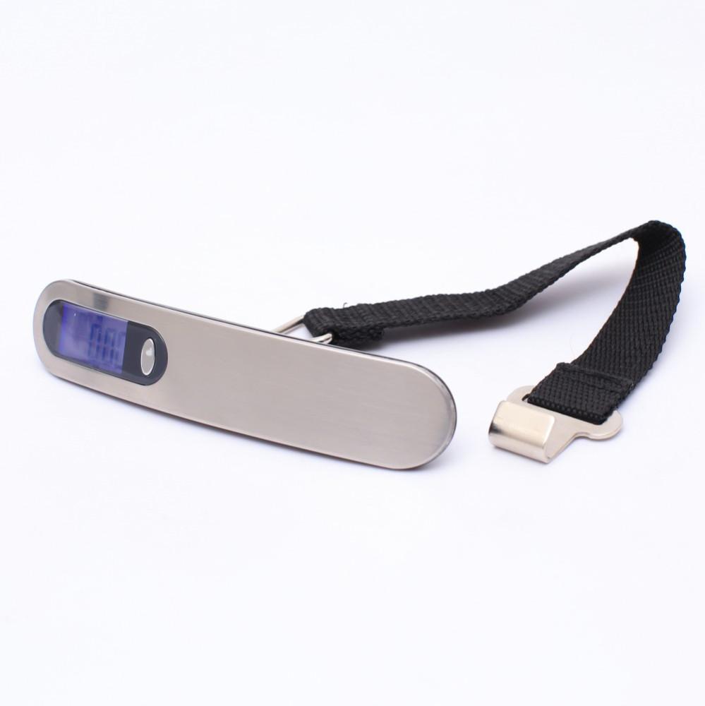 휴대용 손저울 여행용 디지털 핸드 저울 캐리어 측정 최대 50kg
