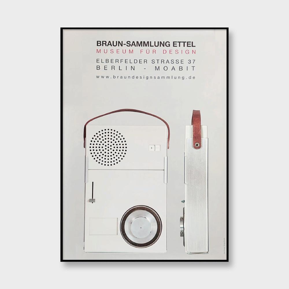 디터람스 브라운 TP 1 포스터 radio phono combination  Braun Dieter Rams poster