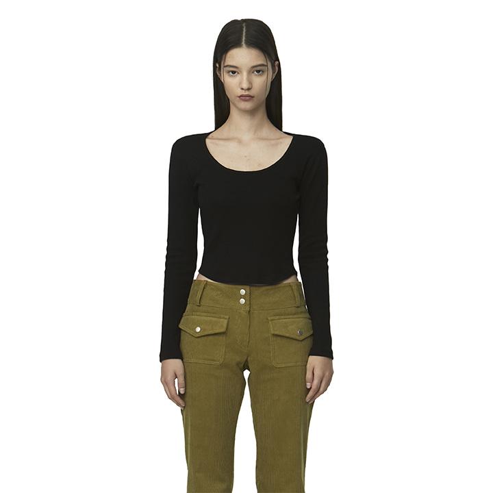 [10/13 예약배송] C BASIC U-NECK T-SHIRT_BLACK