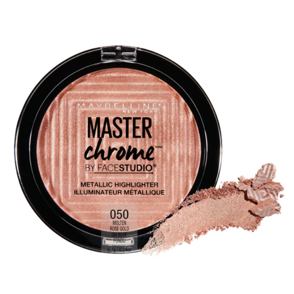 메이블린 하이라이터 몰튼로즈골드 마스터 크롬 메탈릭