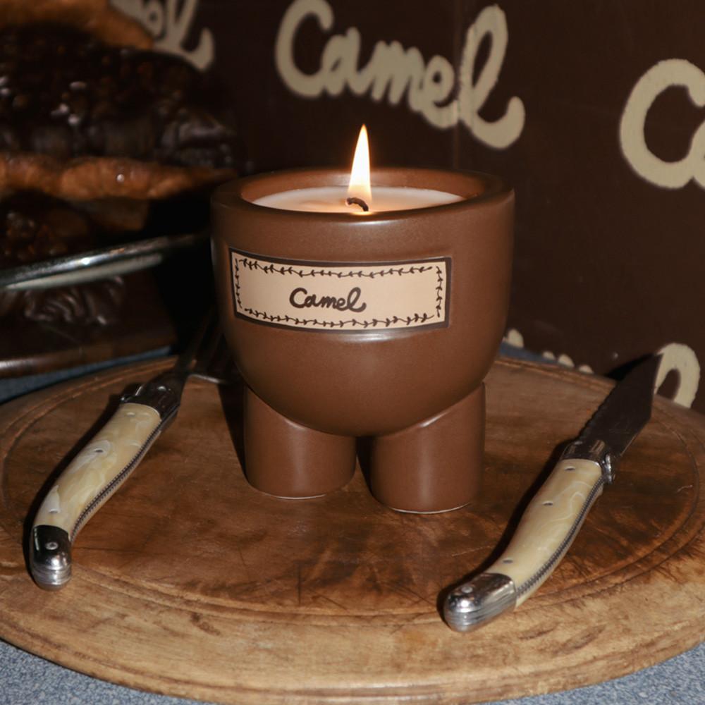 [품절임박] 알보우X카멜커피 WINDY OUD 센티드 오브젝트 캔들 230g