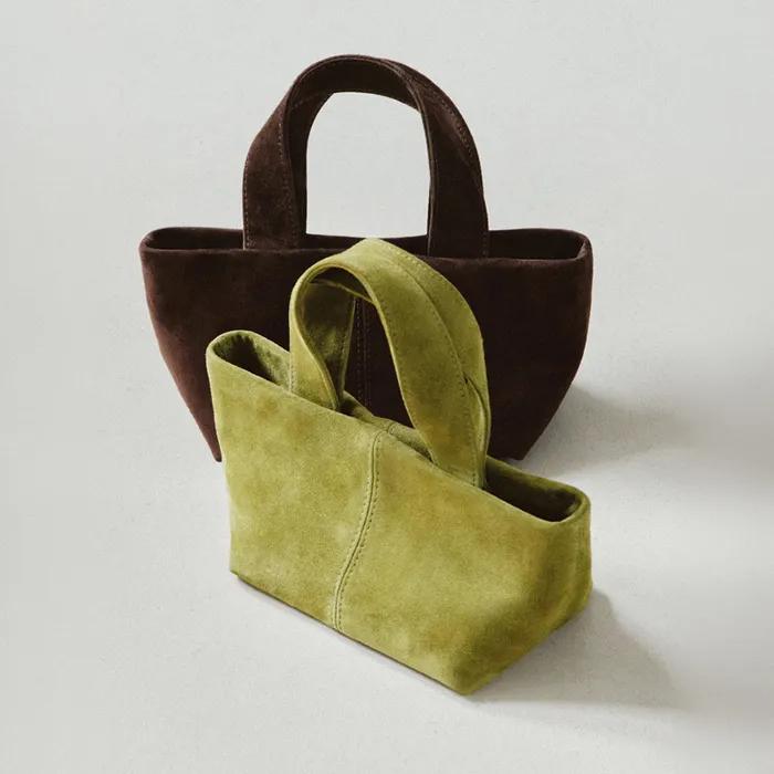 Mini Canoa (suede olive)