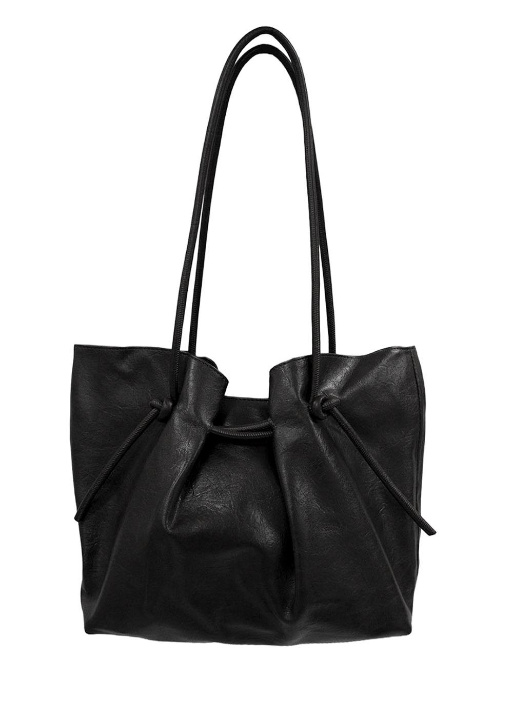 no.287 black loop shoulder bag