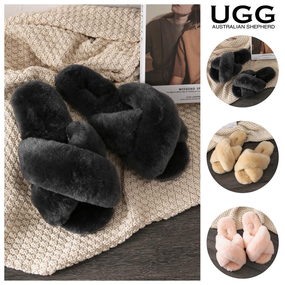 UGG 양털 슬리퍼 호주 에버 린티 실내 어그 3컬러 AS2012