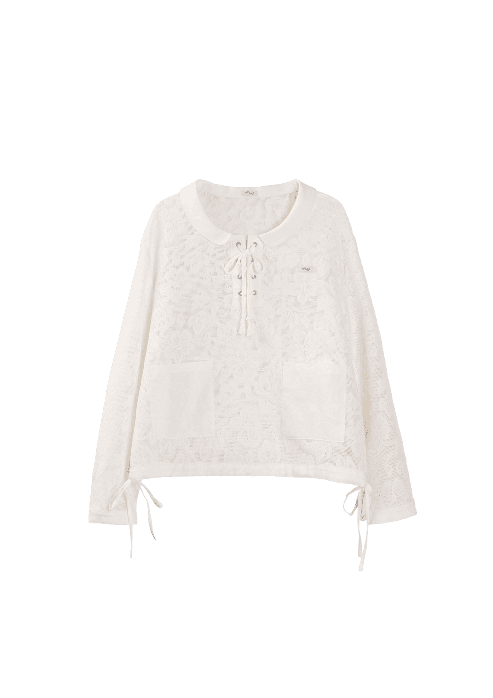 Mused Anorak Blouse - White