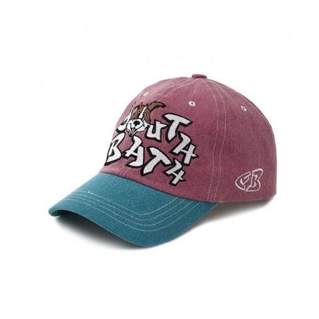 YOUTHBATH 피그먼트 러프로고 볼캡_도기브라운 Pigment Ruffled Ball Cap_Doggy Brown