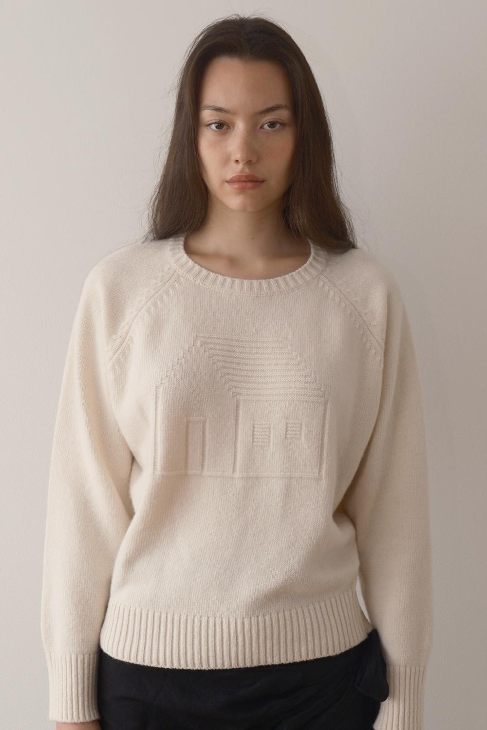 HOME SWEET HOME KNIT (IVORY)