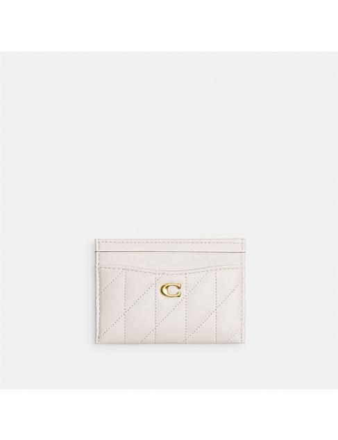 CARD CASE WITH PILLOW QUILTING