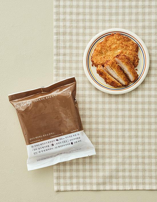 [Kurly's] 간편하게 바삭, 통등심 돈까스