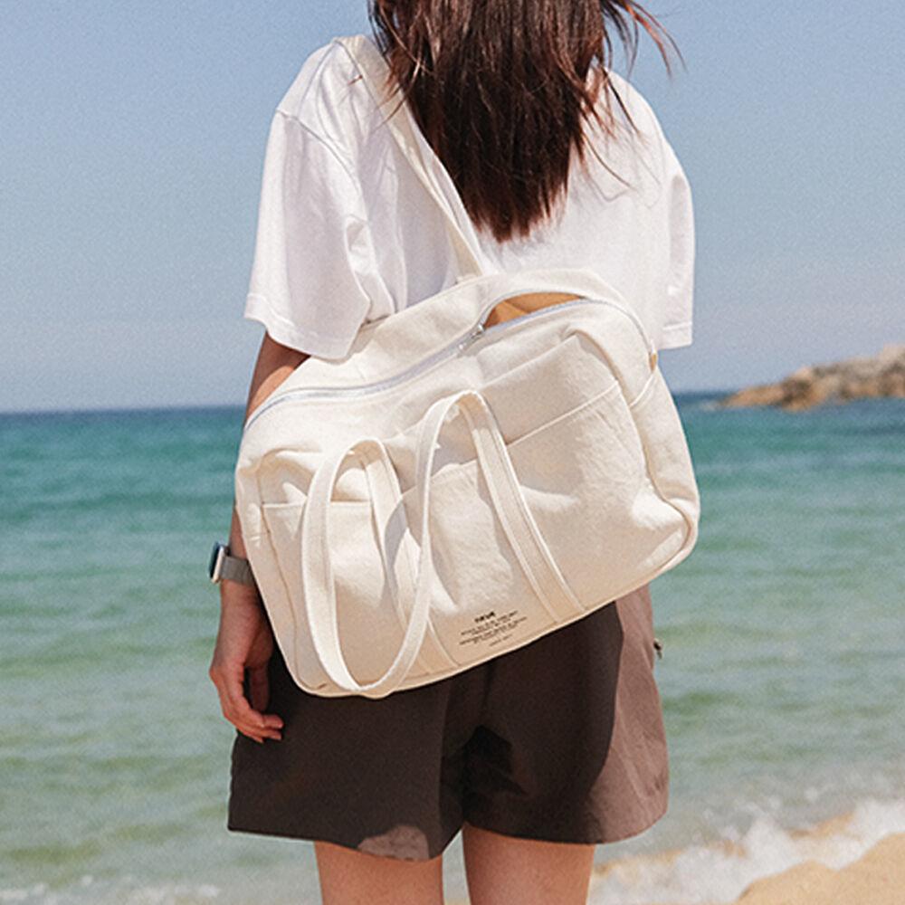 [노이에] BOSTON BAG (cream)