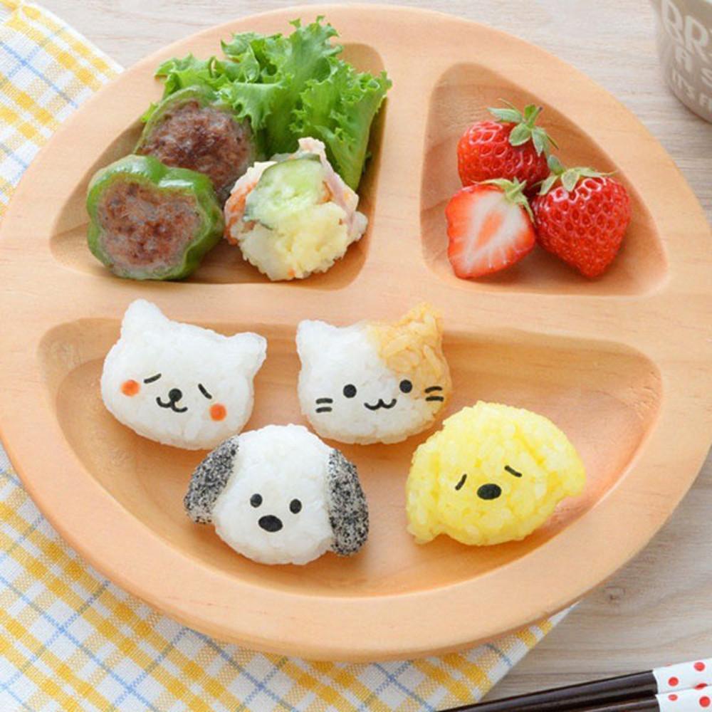 어네스트 고양이 강아지 미니 주먹밥틀 메이커(귀여운 도시락 꾸미기 주먹밥 만들기 김펀치)