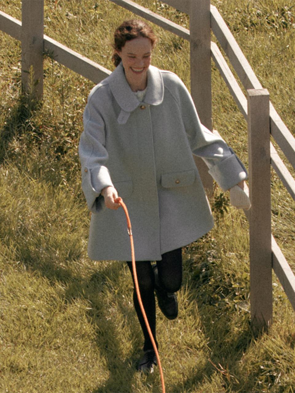 Blanc Cozy Half Coat(3color)[10/29 예약배송]