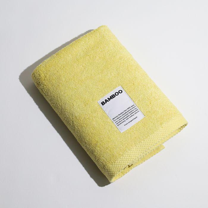 선라이즈 프리미엄 뱀부타월 250g 노랑  1장