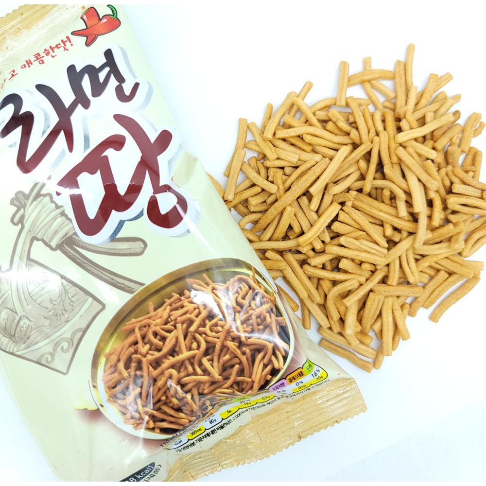싱싱 추억의 라면땅 110g 과자 스낵
