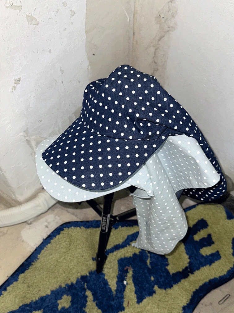 물방울 두건 cap