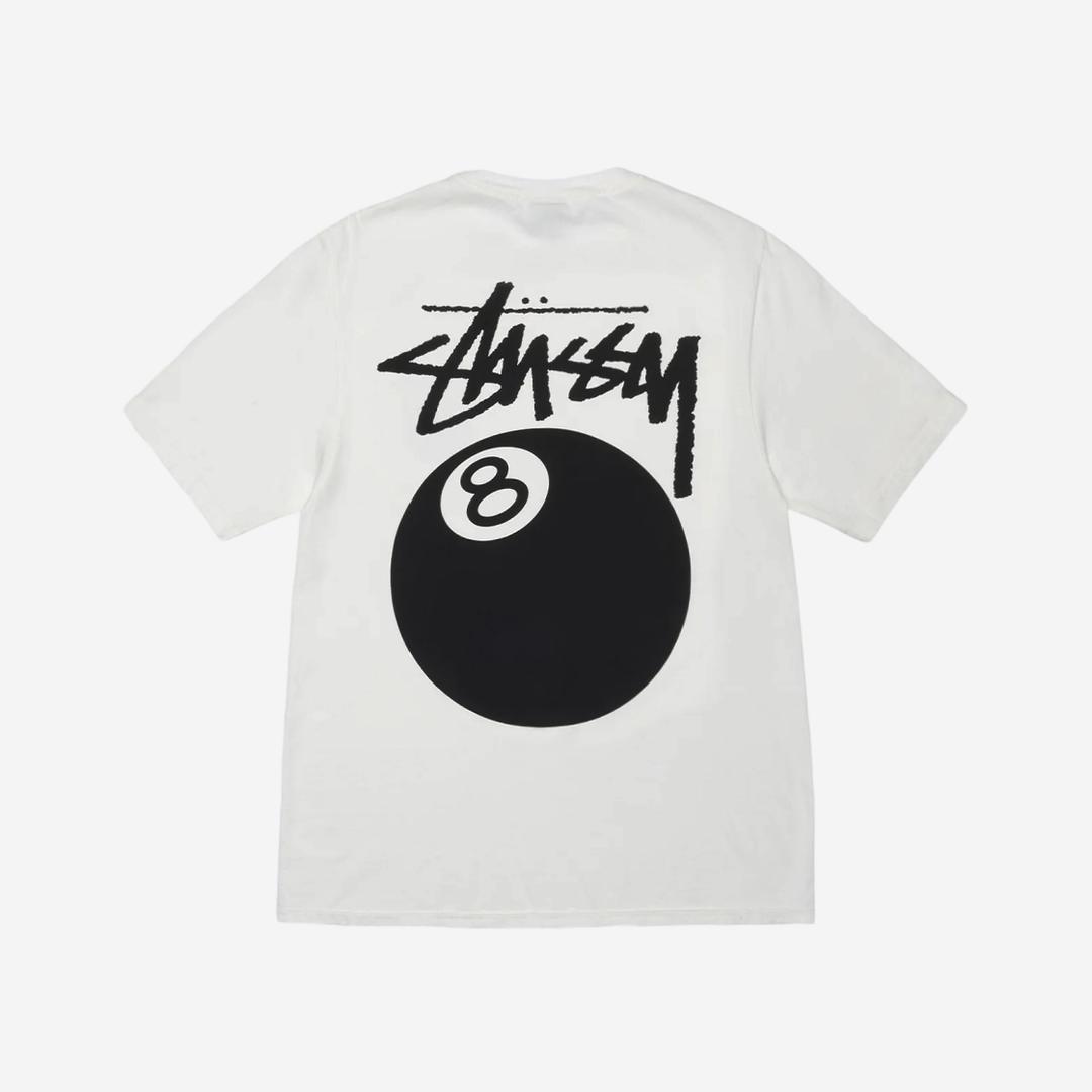 Stussy 8 Ball Pigment Dyed T-Shirt Natural