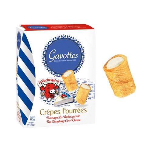 [임박특가] 가보떼 미니 크레페 더 래핑 카우 치즈 60g x 5개 (무배)