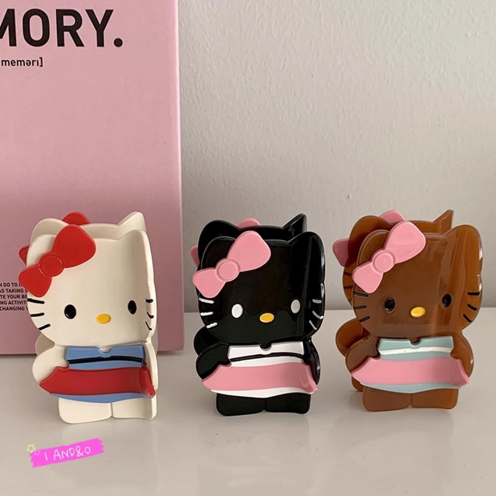 [타임세일]아이앤드오 3type Kitty Hairpin 키티 헤어집게핀