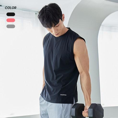 PUMPING 남성 기능성 나시 머슬핏 헬스 운동복 국내생산 - 스포츠의류 | 쿠팡