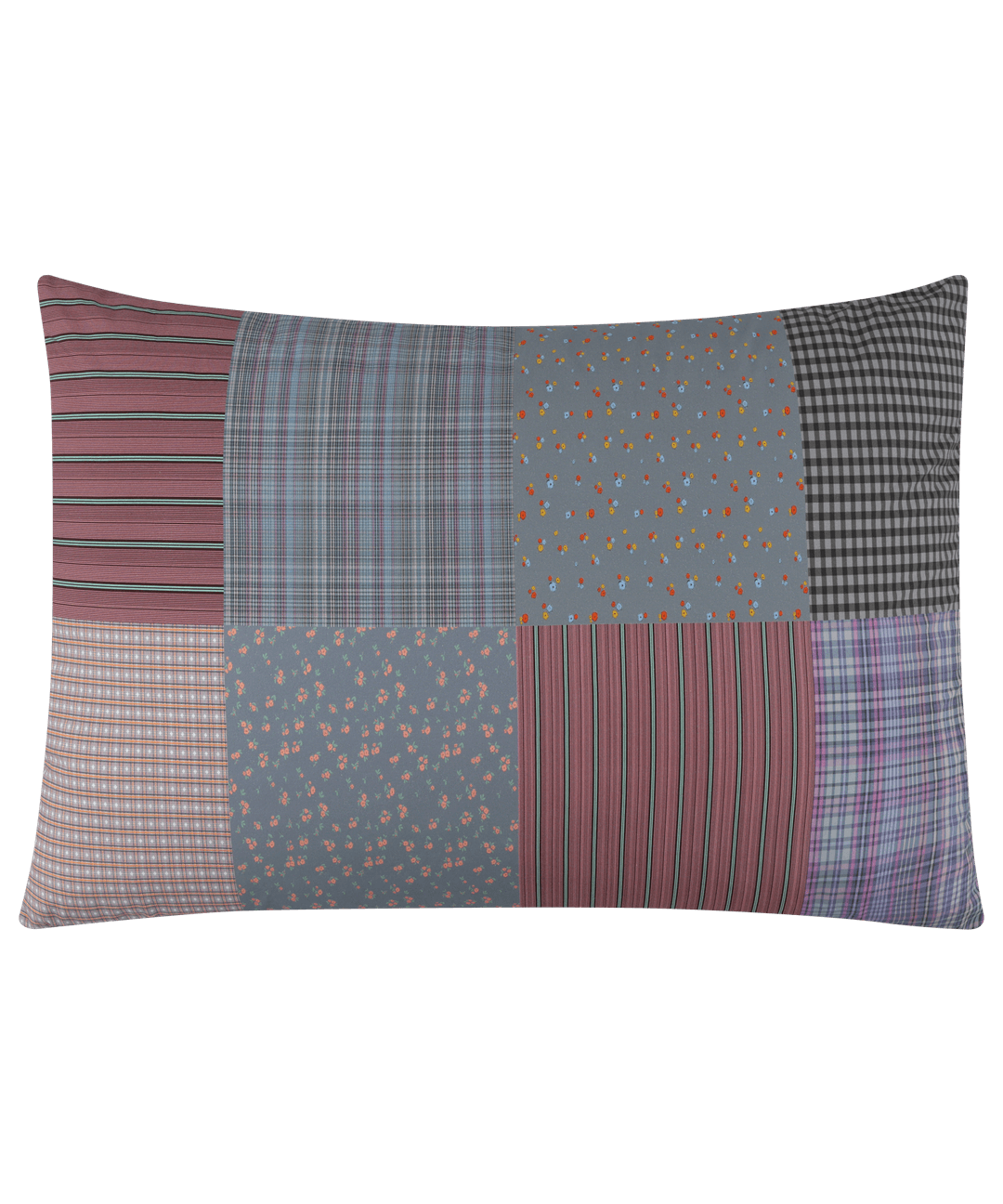 PATCHWORK PILLOW COVER MULTI