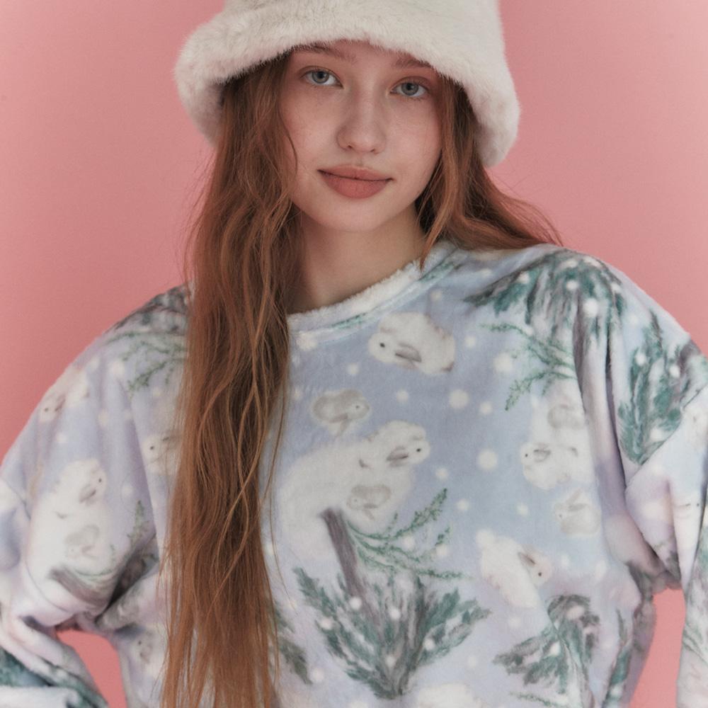 snow rabbit winter pajama (수면잠옷)