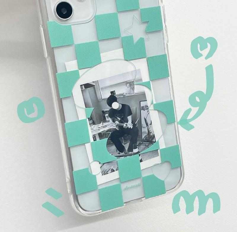 앱스트랫) PUZZLE (MINT) 클리어 케이스