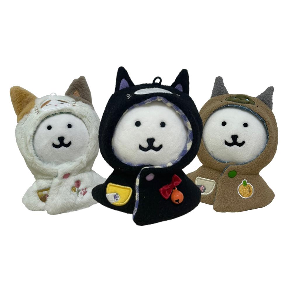10cm 인형옷 고양이 판초 케이프 3종 / 고양이 인형 옷