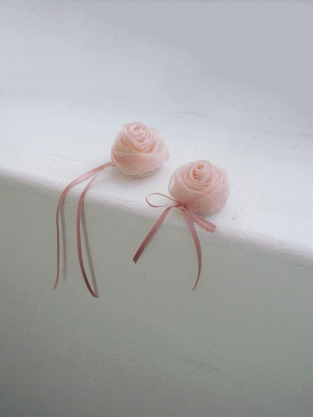 cosage ribbon tok (rosy pink)