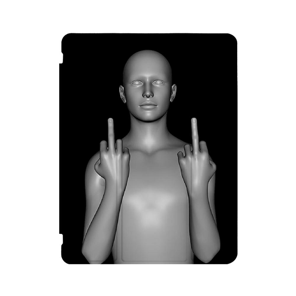 헤르츠룸 fuxxing iPad pouch 블랙 아이패드 케이스 사람 케이스 특이한 유니크 힙한 욕