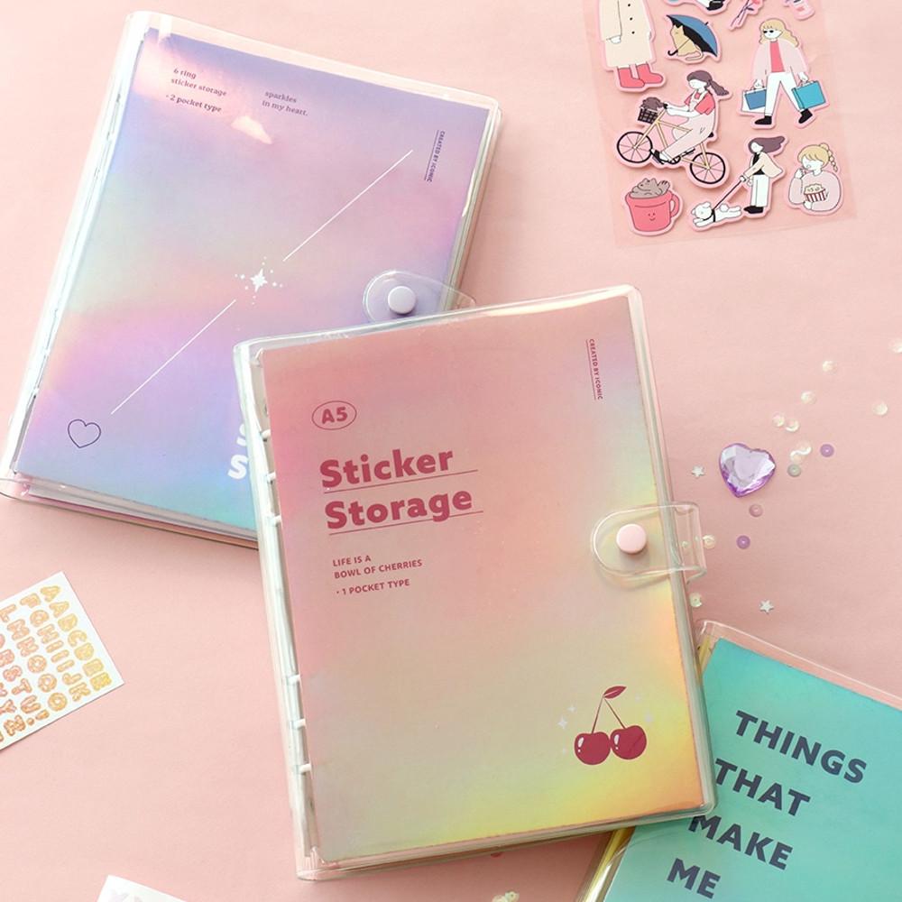 6공 포카 바인더 포토카드 스티커 네컷 앨범 A5