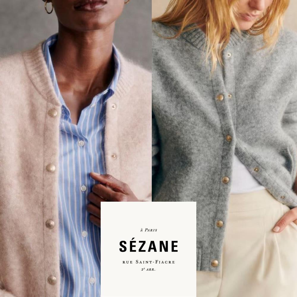 세잔 테디 칼라 모헤어 울 자켓 Eddy