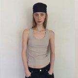 다이애그널 STUD SLEEVELESS TOP