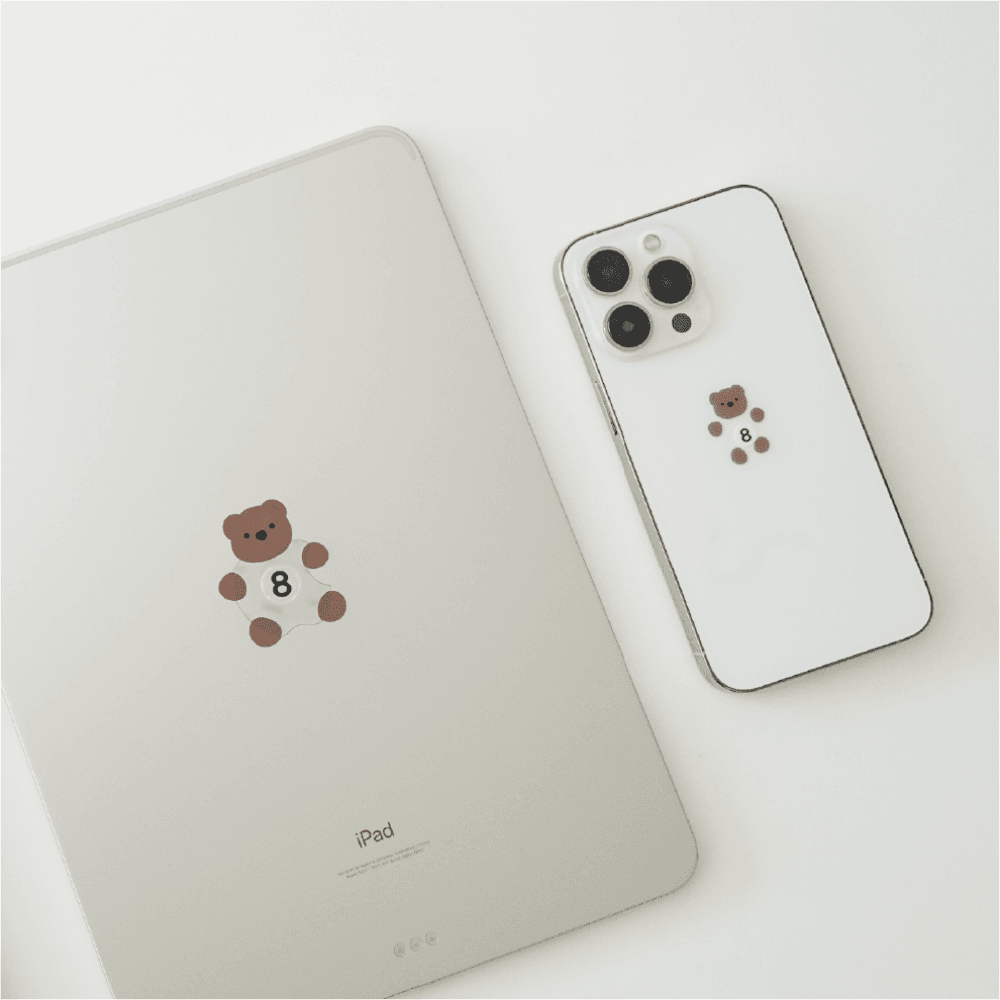 8-Bear Sticker