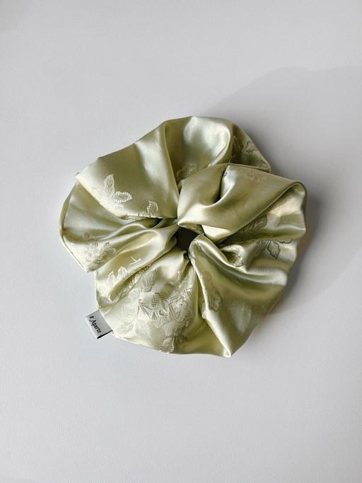 한복 스크런치 Pea Green M size