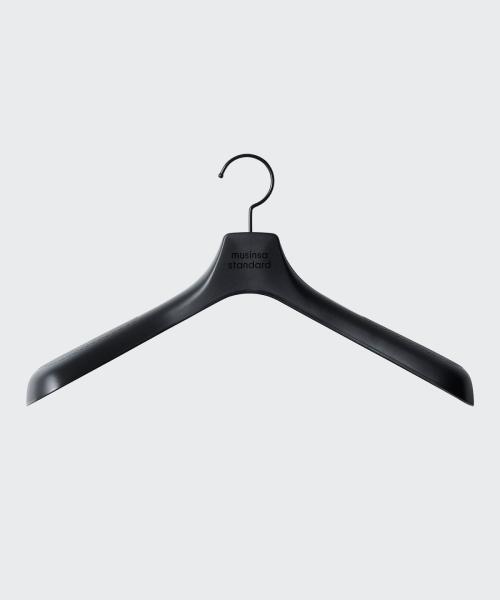 무신사 스탠다드 홈(MUSINSA STANDARD HOME)  무신사 스탠다드 홈 HIPS 아우터용 옷걸이 10팩 [블랙] - 후기 | 무신사