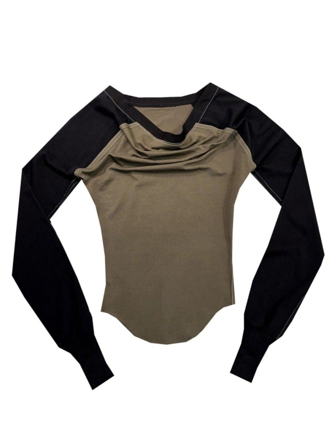 M8 BASEBALL COWL black/army green - XS