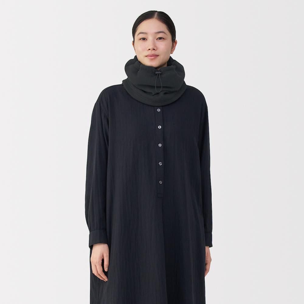 [무인양품] 재생 폴리에스터 안감 보아 플리스 넥 워머 DD0IYA5A 