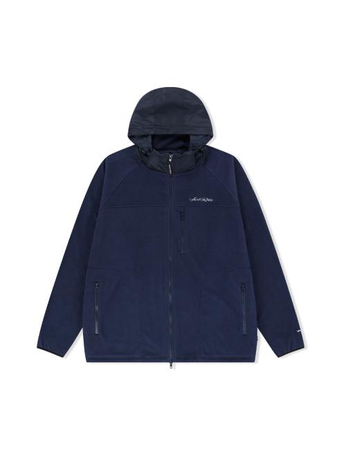 Y.E.S Fleece Full Zip Jacket Navy