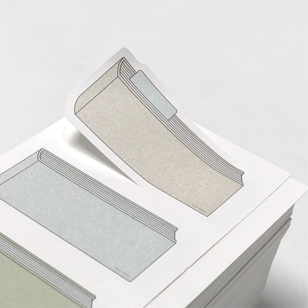 [데일리쿰] book list sticker pack 북리스트 스티커팩