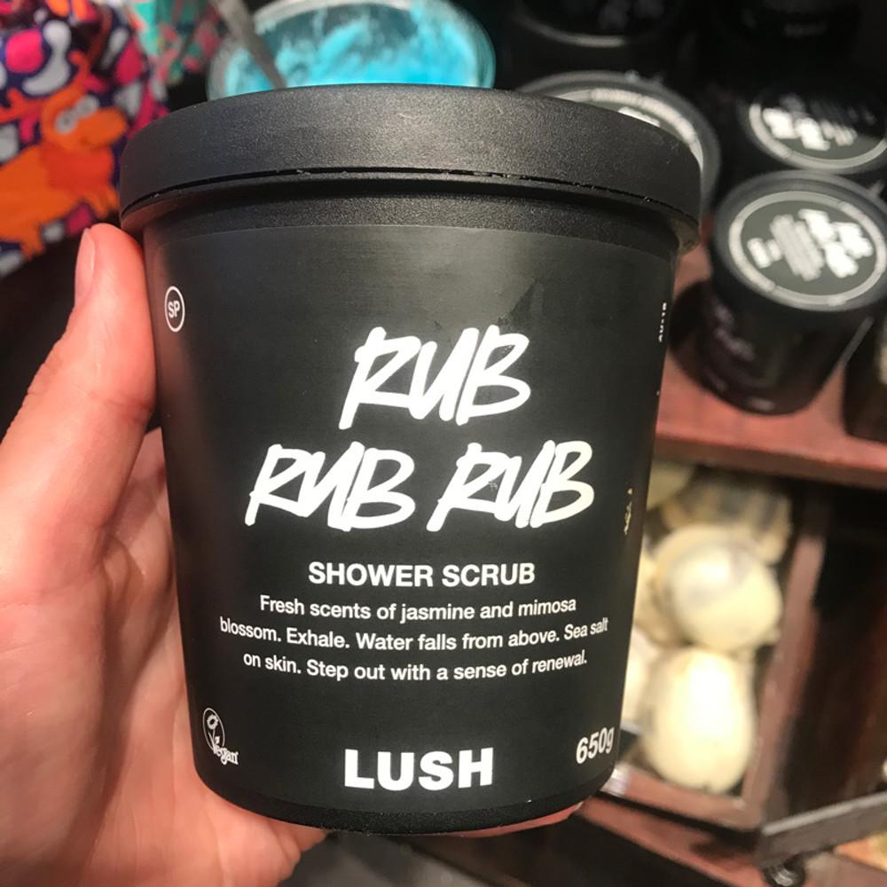 러쉬 럽럽럽 650g 샤워 스크럽 러쉬 호주 직구