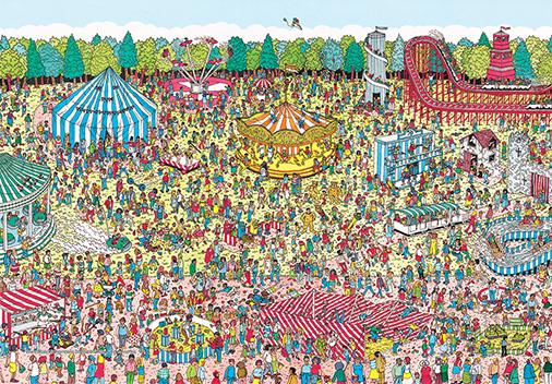 월리를 찾아라 - 놀이공원