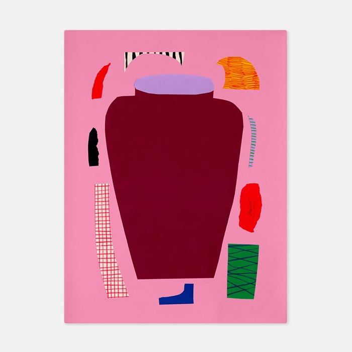 [BEST 10%] Shapes Vase 프리미엄 사계절 거실 러그