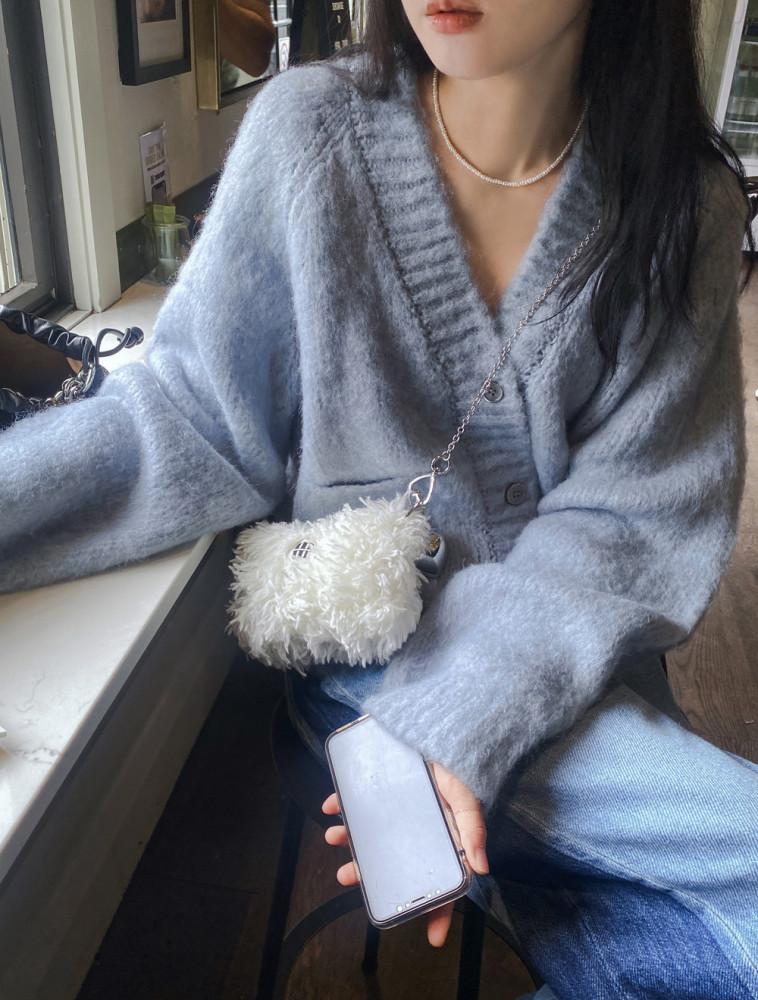 오버 알파카 포근 가디건 (2color)