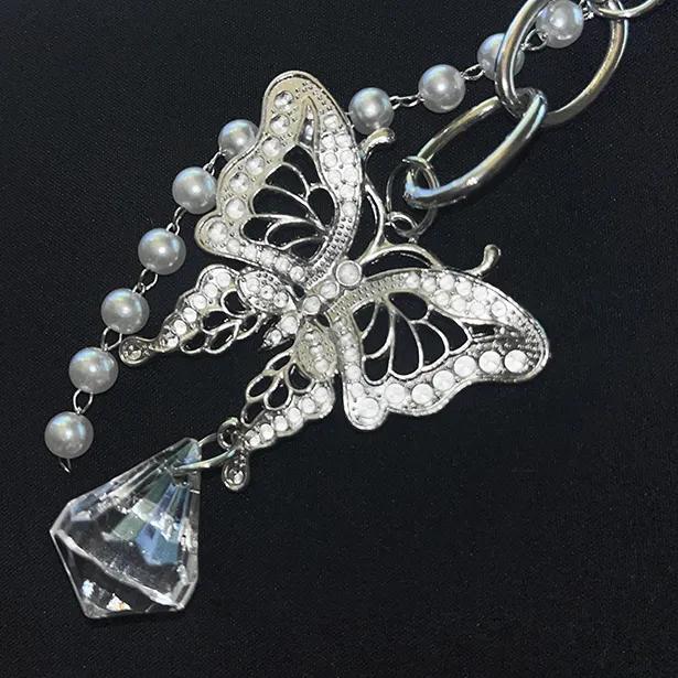 [당일]Fairy 페어리 y2k 요정 나비 크리스탈 보석 키링
